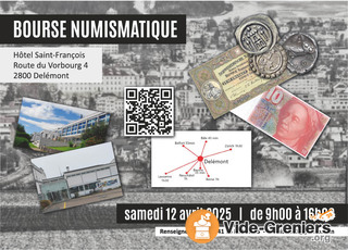 Photo de l'événement Bourse numismatique à Delémont (Suisse)