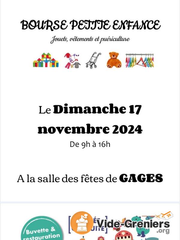 Bourse petite enfance APE de Gages