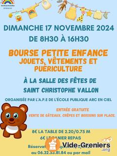 Photo de l'événement Bourse petite enfance, vêtements, jouets, puériculture