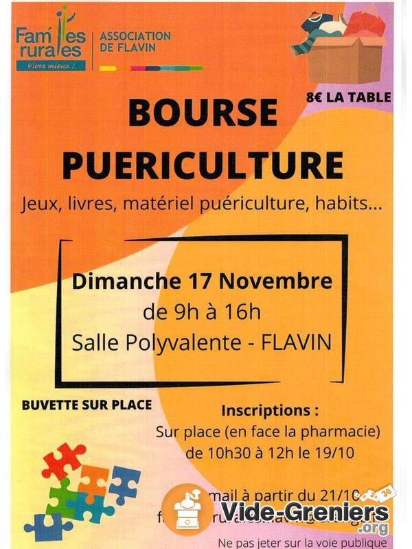 Bourse Puériculture