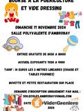 Bourse puériculture et vide dressing