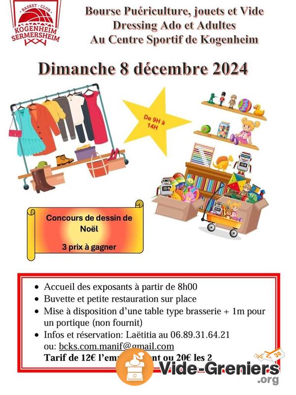 Bourse Puériculture et Vide Dressing Ado et Adultes