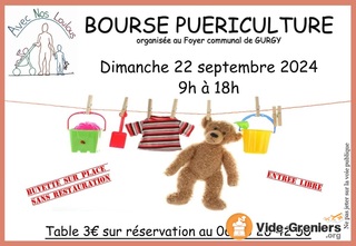 Photo de l'événement Bourse puériculture ( jeux et vêtements enfants tout âge)