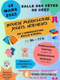 Bourse puériculture, jouets, vêtements