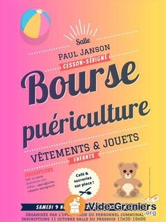 Bourse puériculture, vêtements enfants et jouets.