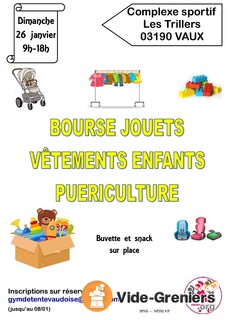 Photo de l'événement Bourse puériculture vêtements jouets enfants