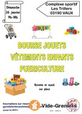 Bourse puériculture vêtements jouets enfants