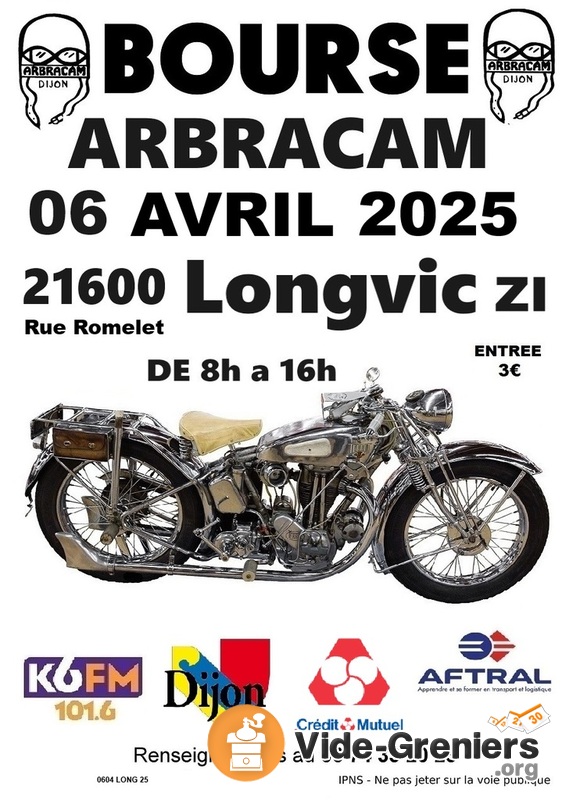 Bourse Retroc Moto_Auto ARBRACAM TERROT