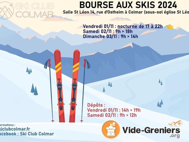 Bourse aux skis et snow du ski club colmar