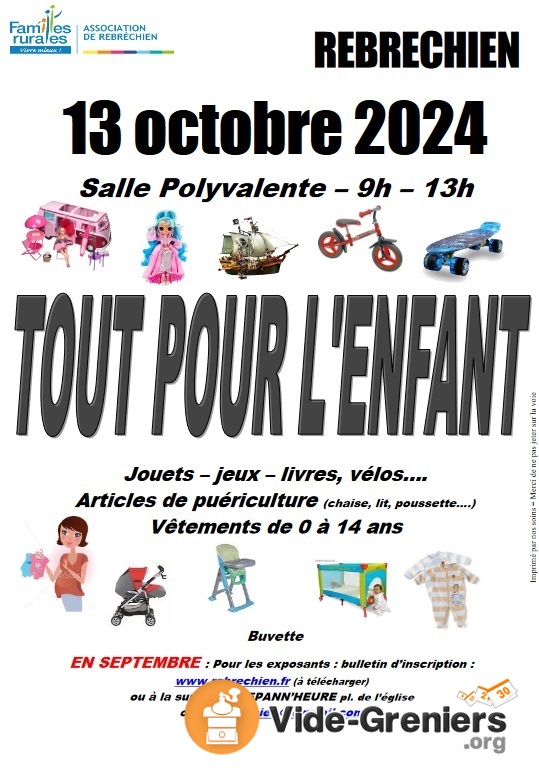 Bourse tout pour l'enfant