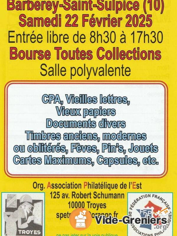 Bourse toutes collections