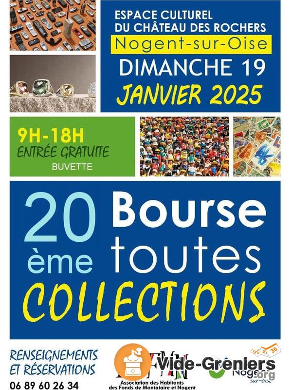 Bourse toutes collections AHFMN 20ème édition