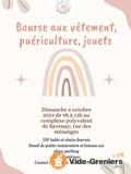 Photo bourse aux vêtements (0-16 ans), puériculture, jouets à Savenay