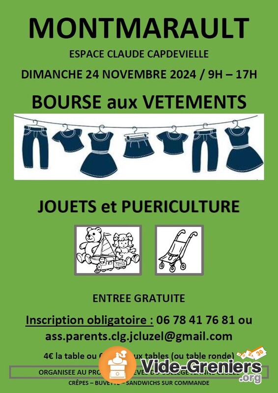 Bourse aux Vêtements