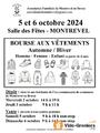 Photo Bourse aux vêtements adulte et enfants à partir de 4 ans à Montrevel-en-Bresse