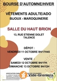 Photo Bourse vêtements adultes, ados, maroquinerie, bijoux à Talence