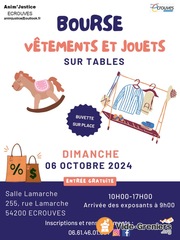 Photo de l'événement Bourse aux vêtements (adultes et enfants) et jouets