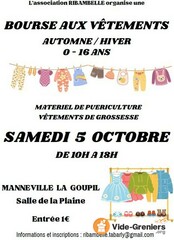 Photo de l'événement Bourse aux vêtements Automne-Hiver (0-16 ans)