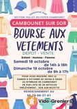 Photo bourse aux vêtements automne hiver( dépot vente) à Cambounet-sur-le-Sor