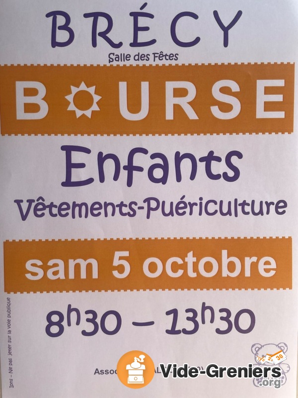 Bourse aux vêtements enfant automne hiver