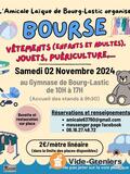 Bourse aux vêtements (enfants-adultes), jouets, puériculture