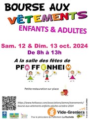 Photo de l'événement Bourse aux vêtements enfants et adultes