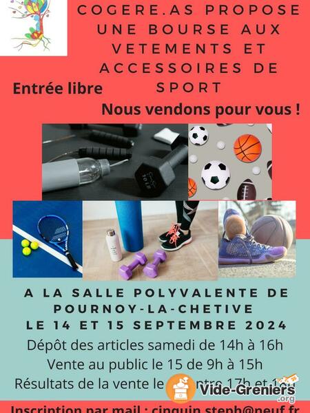 Bourse aux vêtements et accessoires de sport