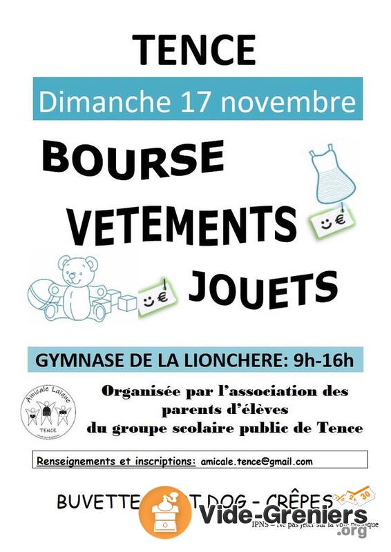 Bourse aux vêtements et aux jouets