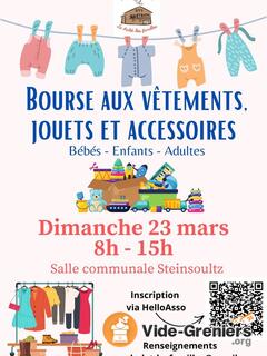 Photo de l'événement Bourse aux vêtements et jouets pour bébés enfants et adultes