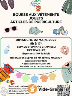 Photo de l'événement Bourse aux vêtements jouets articles de puériculture