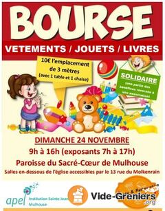 Photo de l'événement Bourse aux Vêtements, Jouets et Livres