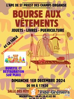 Photo de l'événement Bourse vêtements jouets et puériculture