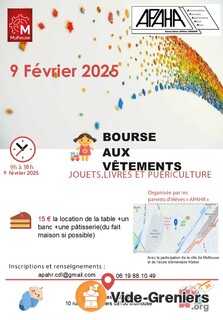 Photo de l'événement Bourse vêtements, jouets ,livres et puériculture