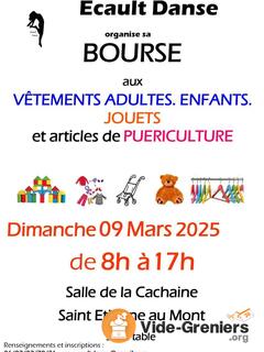 Photo de l'événement Bourse aux vêtements jouets objets de puéricultures