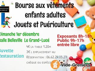 Photo de l'événement Bourse aux vêtements, jouets ,puériculture.