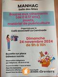 Photo bourse aux vétements ,jouets,puériculture,vide ta chambre à Manhac