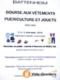 Photo Bourse aux vêtements tout âge, puériculture, jouets à Battenheim