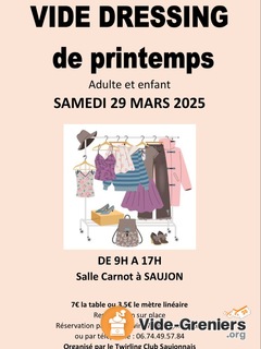 Photo de l'événement Bourse aux vêtements - Vide dressing de printemps