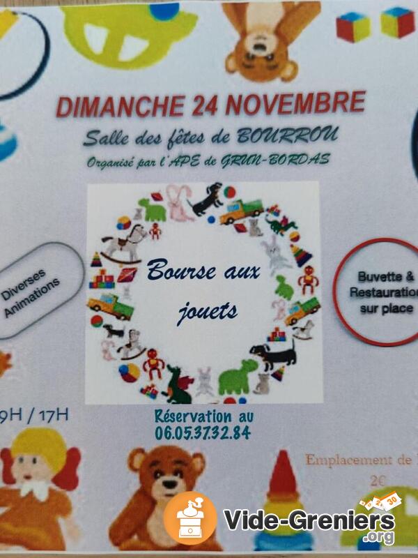 Bourses aux jouets