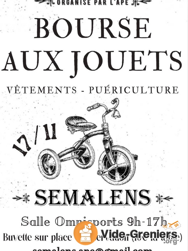 Bourses aux jouets