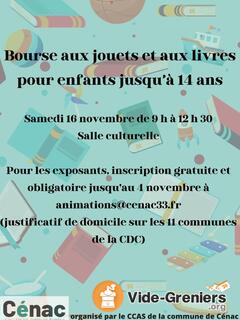 Photo de l'événement Bourses aux jouets et aux livres jusqu'à 14 ans