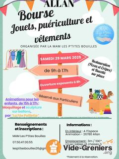 Photo de l'événement Bourses aux jouets, puériculture et vêtements