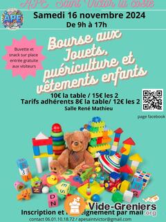 Photo de l'événement Bourses aux jouets, puériculture et vêtements enfants