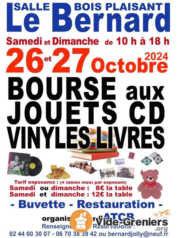 Bouse aux jouets livres disques...