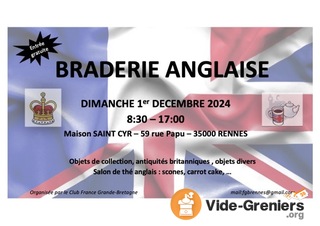 Photo de l'événement BRADERIE ANGLAISE - Jumble Sale 2024