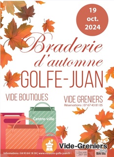 Photo de l'événement Braderie d'automne Golfe-Juan