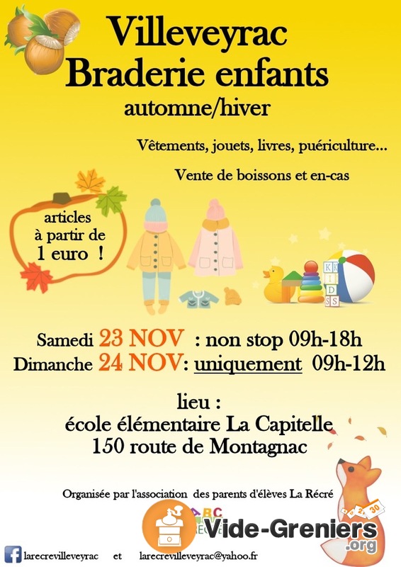 Braderie automne-hiver