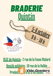 Photo de l'événement Braderie du Secours Populaire de Quintin