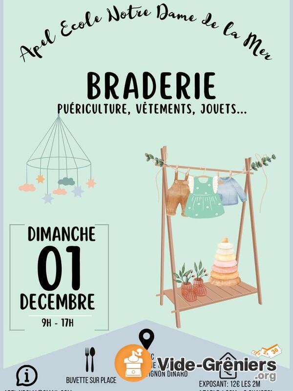 BRADERIE de l'École Notre Dame de la Mer