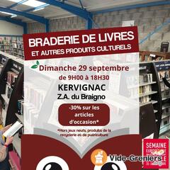 Photo de l'événement Braderie de livres et de produits culturels d'occasion